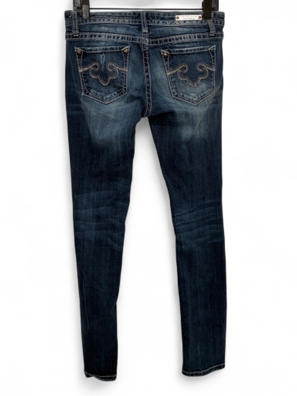 ReRock for Express Dark Wash Blue Skinny Jeans